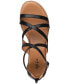 Фото #4 товара Women's Shannaa Gladiator Flat Sandals, Created for Macy's