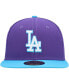 Фото #2 товара Men's Purple Los Angeles Dodgers Vice 59FIFTY Fitted Hat