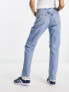 Фото #2 товара Levi's 501 jeans mini waist in light wash blue