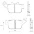 BRENTA MOTO 3073 organic rear Brake Pads