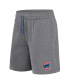 Фото #2 товара Men's Royal, Heather Gray Chicago Cubs Arch T-shirt and Shorts Combo Set
