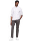 Фото #3 товара Men's Poplin Long Sleeve Button-Down Shirt