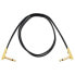 Фото #1 товара Пэровое кабель плоский Rockboard Flat Patch Cable Gold 100 см