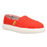 Фото #2 товара TOMS Peanuts X Alpargata Mallow Slip On Womens Red Sneakers Casual Shoes 100192