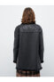 Фото #5 товара Пальто Koton Faux Fur Faux Leather Coat