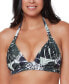 Bar III 296037 Women Tropical-Print Bikini Top, Size S
