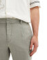 New Look linen blend trouser in khaki