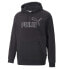 Puma Essentials Polar Fleece Pullover Hoodie Mens Black Casual Outerwear 8498910