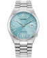 ფოტო #1 პროდუქტის Men's Tsuyosa Automatic Stainless Steel Bracelet Watch 40mm