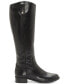 Фото #2 товара Fawne Riding Leather Boots, Created for Macy's