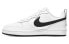 【定制球鞋】 Nike Court Borough Low 2 OKHR 字母 厚底 低帮 板鞋 GS 白黑粉 / Кроссовки Nike Court Borough Low 2 GS BQ5448-104