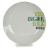 Фото #2 товара Плоская тарелка Organic Фарфор 24,4 x 2,6 x 24,4 cm (10 штук)
