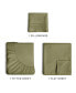 3 Piece Microfiber Sheet Set - Twin Extra Long