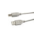 Synergy 21 S215189 - 1.8 m - USB A - USB B - USB 2.0 - Male/Male - Grey
