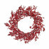 Фото #2 товара Рождественский венок Красный Пластик 48 x 10 x 48 cm (6 штук)