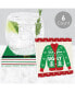 Фото #2 товара Ugly Sweater - Funny Holiday & Christmas Party Decor Drink Coasters - Set of 6