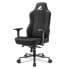 Sharkoon SKILLER SGS40 Fabric - Padded seat - Padded backrest - Black - Black - Fabric - Foam - Fabric - Foam