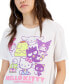 ფოტო #3 პროდუქტის Juniors' Hello Kitty And Friends Graphic T-Shirt