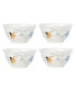 Butterfly Meadow 4-Piece Rice Bowl Set
