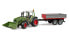 Bruder Fendt Vario 211 mit Frontl. u Bor 02182