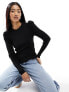 Фото #1 товара ONLY lightweight jumper in black