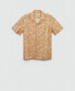 ფოტო #2 პროდუქტის Men's Printed Fluid Regular-Fit Shirt