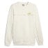 Puma Essential Minimal Gold Crew Neck Sweatshirt Mens White 68001487