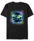 Фото #1 товара Men's Rick and Morty Space Skulls Short Sleeve T-shirt
