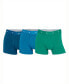Фото #1 товара Men's Viscose From Bamboo Blend Trunks, Pack of 3