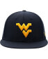 Фото #3 товара Men's Navy West Virginia Mountaineers Team Color Fitted Hat
