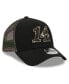 Фото #3 товара Men's Black Chase Briscoe Camo 9FORTY A-Frame Trucker Adjustable Hat