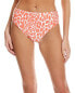 Carmen Marc Valvo Reversible Bikini Bottom Women's Orange Xs