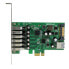 Фото #5 товара StarTech.com 7-Port PCI Express USB 3.0 Card - Standard and Low-Profile Design - PCIe - SATA - USB 3.2 Gen 1 (3.1 Gen 1) - Full-height / Low-profile - Green - Metallic - 3 m - 1920042 h