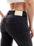 Фото #3 товара JJXX Nice straight fit cropped jeans in black