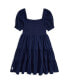 ფოტო #1 პროდუქტის Big Girls Smocked Cotton Jersey Dress