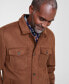 Men's Faux-Suede Jacket, Created for Macy's