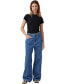 Фото #4 товара Women's Adjustable Wide Jeans