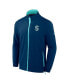 ფოტო #2 პროდუქტის Men's Deep Sea Blue Seattle Kraken Authentic Pro Rink Full-Zip Jacket