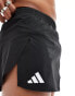 Adidas Running Adizero Essentials shorts in black Черный, L - фото #3