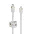 Фото #4 товара Кабель Micro USB Belkin CAA011BT3MWH Белый 3 m (1 штук)