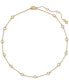 ფოტო #2 პროდუქტის Gold-Tone Cubic Zirconia Station Necklace, 16" + 3" extender