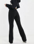 Фото #4 товара Vila stretch flared trousers in black