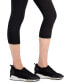 Фото #3 товара Women's Compression High-Rise Side-Pocket Cropped Leggings, Created for Macy's