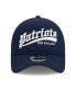Фото #3 товара Men's Navy New England Patriots Caliber Trucker 9FORTY Adjustable Hat