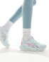 Фото #4 товара Asics Gel-Cumulus 26 neutral running trainers in light blue and pink