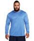 ფოტო #1 პროდუქტის Men's Relaxed-Fit Long-Sleeve Fitness T-Shirt