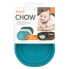 Chow, Divided Silicone Plate Set, 6m+, Blue, 3 Pack