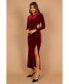 Фото #2 товара Women's Sarine Long Sleeve Maxi Dress