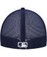 Фото #4 товара Men's White, Navy Milwaukee Brewers 2023 On-Field Batting Practice Low Profile 59FIFTY Fitted Hat