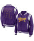 Women's Purple Minnesota Vikings Bomber Full-Zip Jacket
